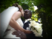 Abernethy Center reception bride is lifted up dancing, sample wedding video clip by Focal Point Digital Media in Oregon